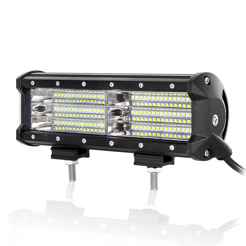 SKYWORLD 9 Zoll 23CM 270W Led Arbeitsscheinwerfer Bar 12V 24V Zusatzscheinwerfer Auto Scheinwerfer Wasserdicht Led Flutlicht für 4x4 Offroad SUV UTV ATV Traktor Rückfahrscheinwerfer von SKYWORLD