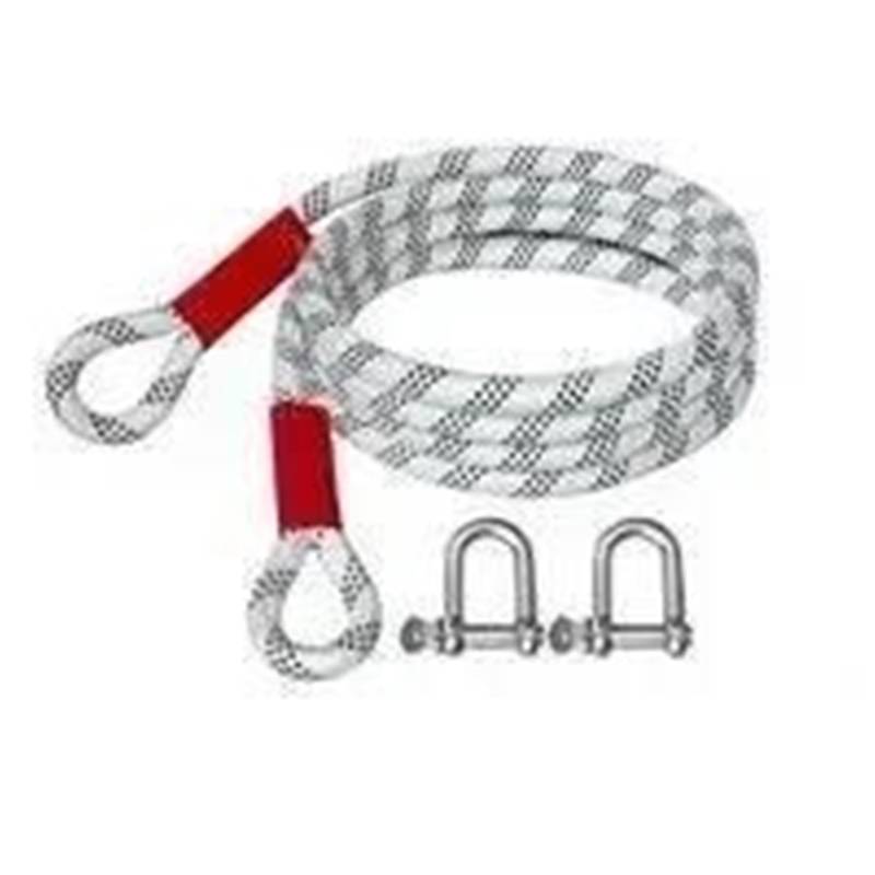 Abschleppschäkel Auto Tow Strap Outdoor Notfall Seile Geländewagen LKW Anhänger Abschleppen Seil Dickere Schnalle Auto Rettungs Zugseil Abschleppseil(5m-5t) von SLAHAJ