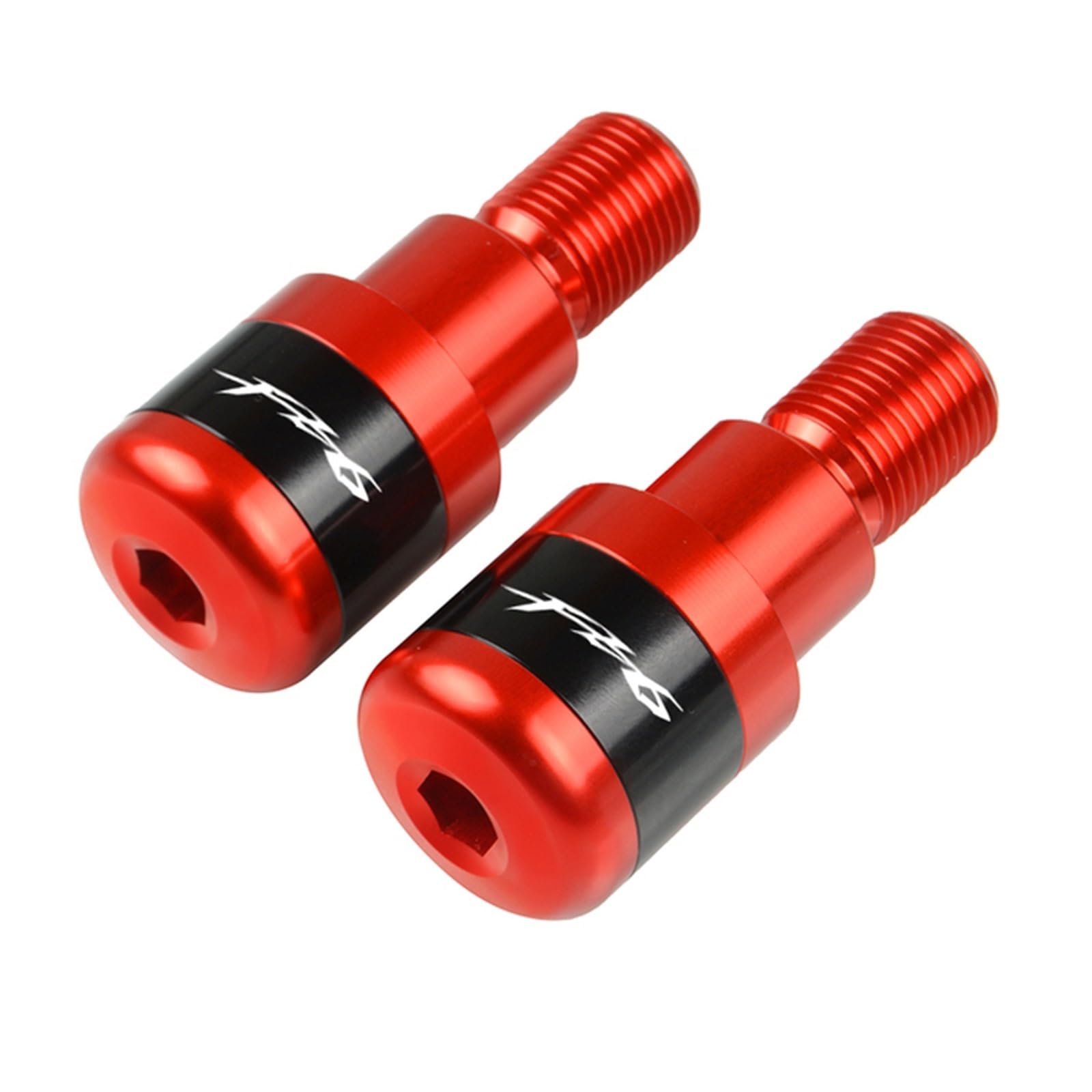 SLMPXSGH Für Yamaha FZ6 FAZER R FZ-6 2014 2015 2016 2017 2018 2019 2020 2021 Motorräder Lenkergriff Plug Slider Lenkerenden(Red) von SLMPXSGH