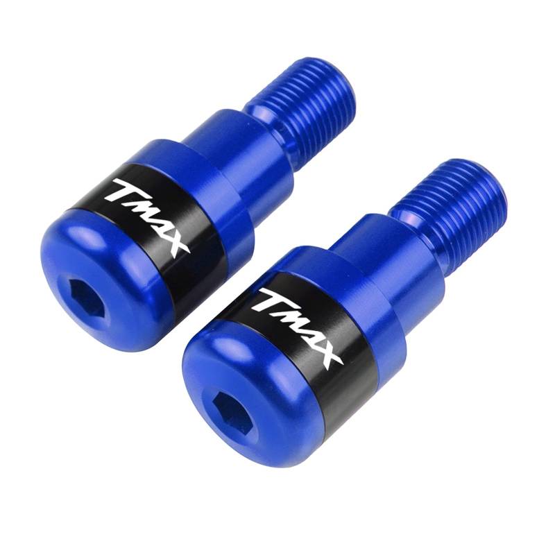 SLMPXSGH Für Yamaha TMAX530 TMAX500 TMAX 500 TMAX T-MAX 530 560 SX DX 2017 2018 Motorräder Lenkergriffe Plug Slider Lenkerenden(Blue) von SLMPXSGH