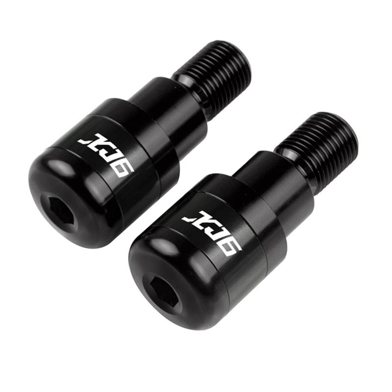 SLMPXSGH Für Yamaha XJ6 Diversion XJ 6 2009-2021 Motorräder Lenkergriffe Plug Slider Lenkerenden(Black) von SLMPXSGH