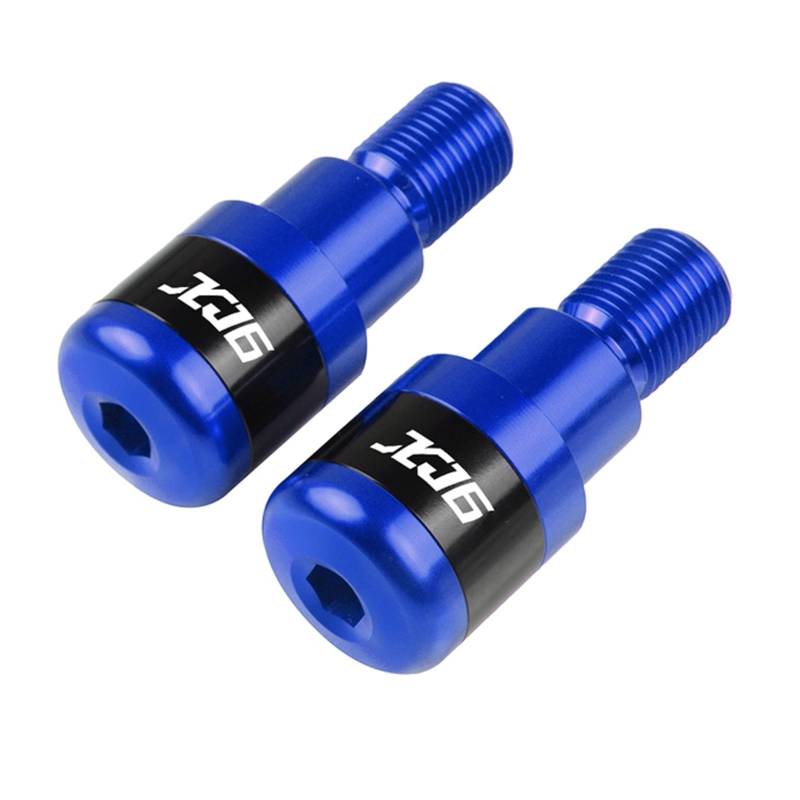 SLMPXSGH Für Yamaha XJ6 Diversion XJ 6 2009-2021 Motorräder Lenkergriffe Plug Slider Lenkerenden(Blue) von SLMPXSGH