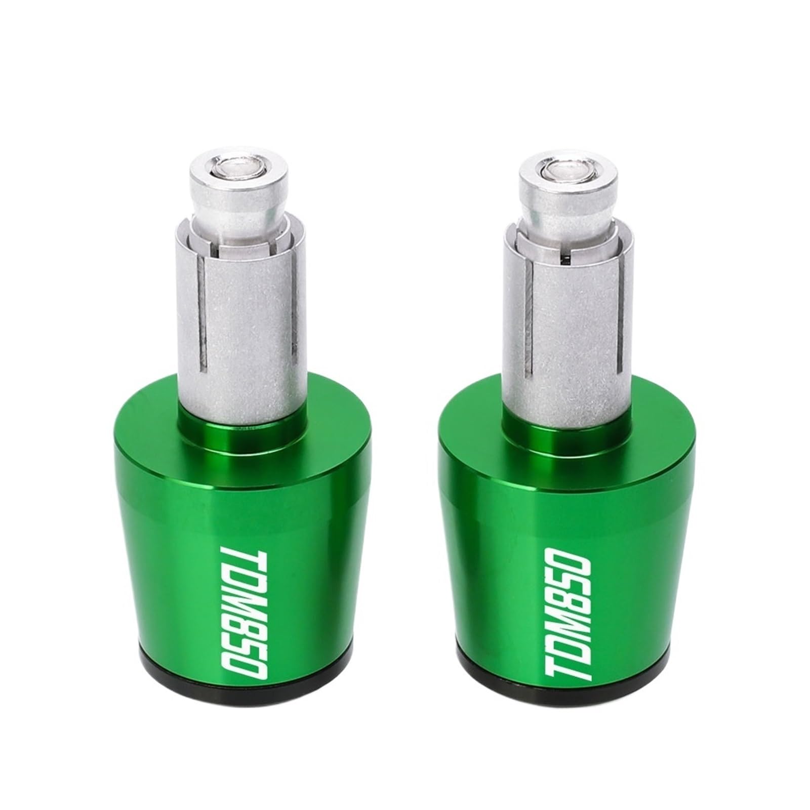 SLMPXSGH Motorrad Lenkerenden Lenkergriffe Kappen Stecker Für Yamaha TDM 850 TDM850 1991-2001 1992 1993(Green and Black) von SLMPXSGH