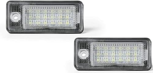 LED Kennzeichenbeleuchtung kompatibel für Audi A6 S6 C6 4F Limousine Avant Kombi von SLPRO