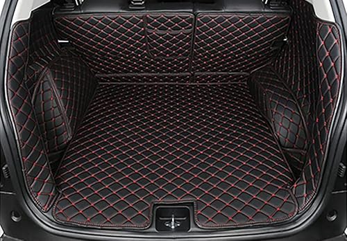 Auto Kofferraummatten Voller Surround Schutzmatte Kofferraumauskleidung Aufbewahrungspolster Zubehör für Audi Q2 2017-2023,D von SLURF