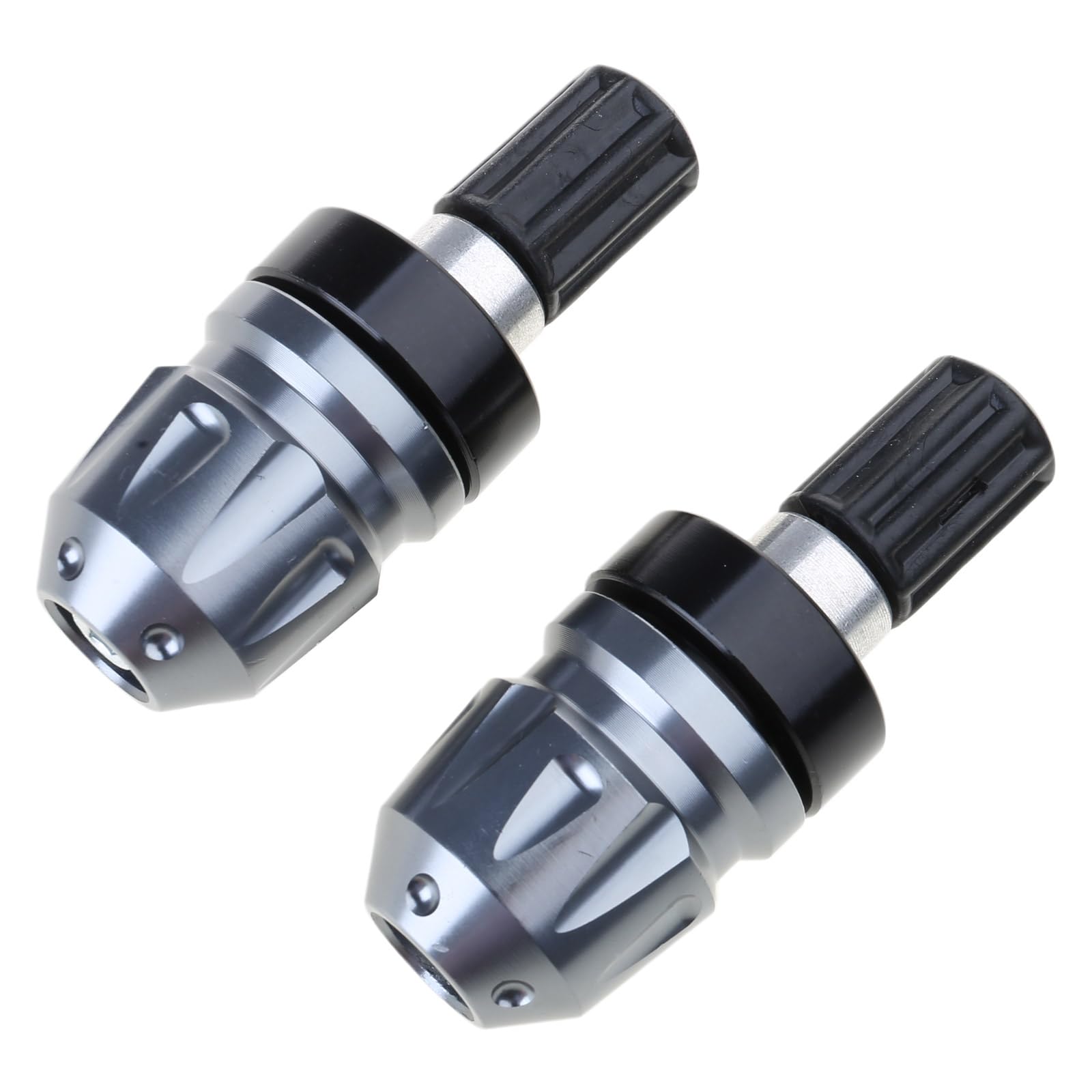 SLXLYH 22 mm Motorrad-Lenkerende, Aluminiumgriffe, ausgewogener Stecker, Anti-End-Stecker von SLXLYH