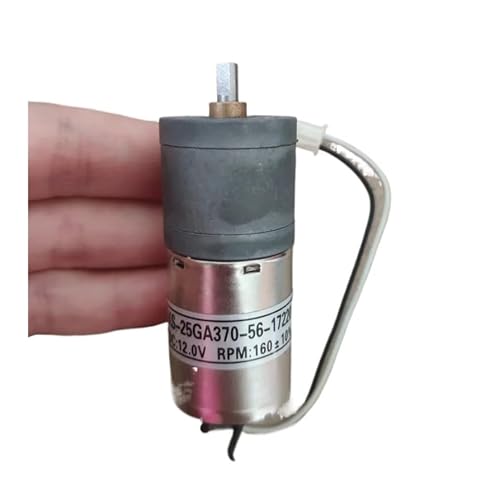 Gear-box 25mm meatal gears 370 DC gear electronic starter 12V 160rpm large torque T shaft gear electronic starter Motor Starters von SLXWSXZE