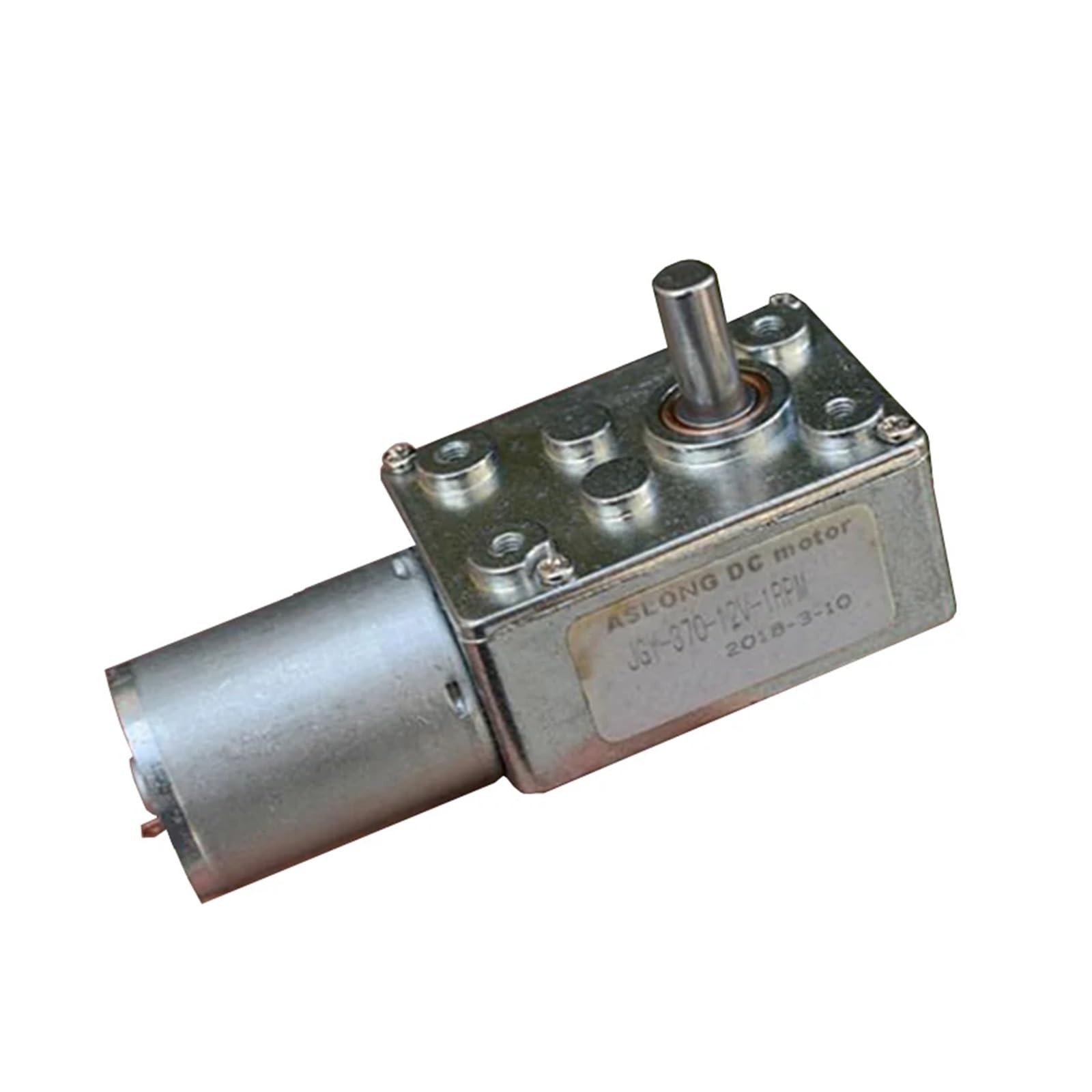 JGY370 DC 12V-24V 1RPM-2RPM Slow Speed Large Torque 370 Turbo Worm Gear electronic starter Metal Gear Box Reducer electronic starter Reversible Motor Starters von SLXWSXZE