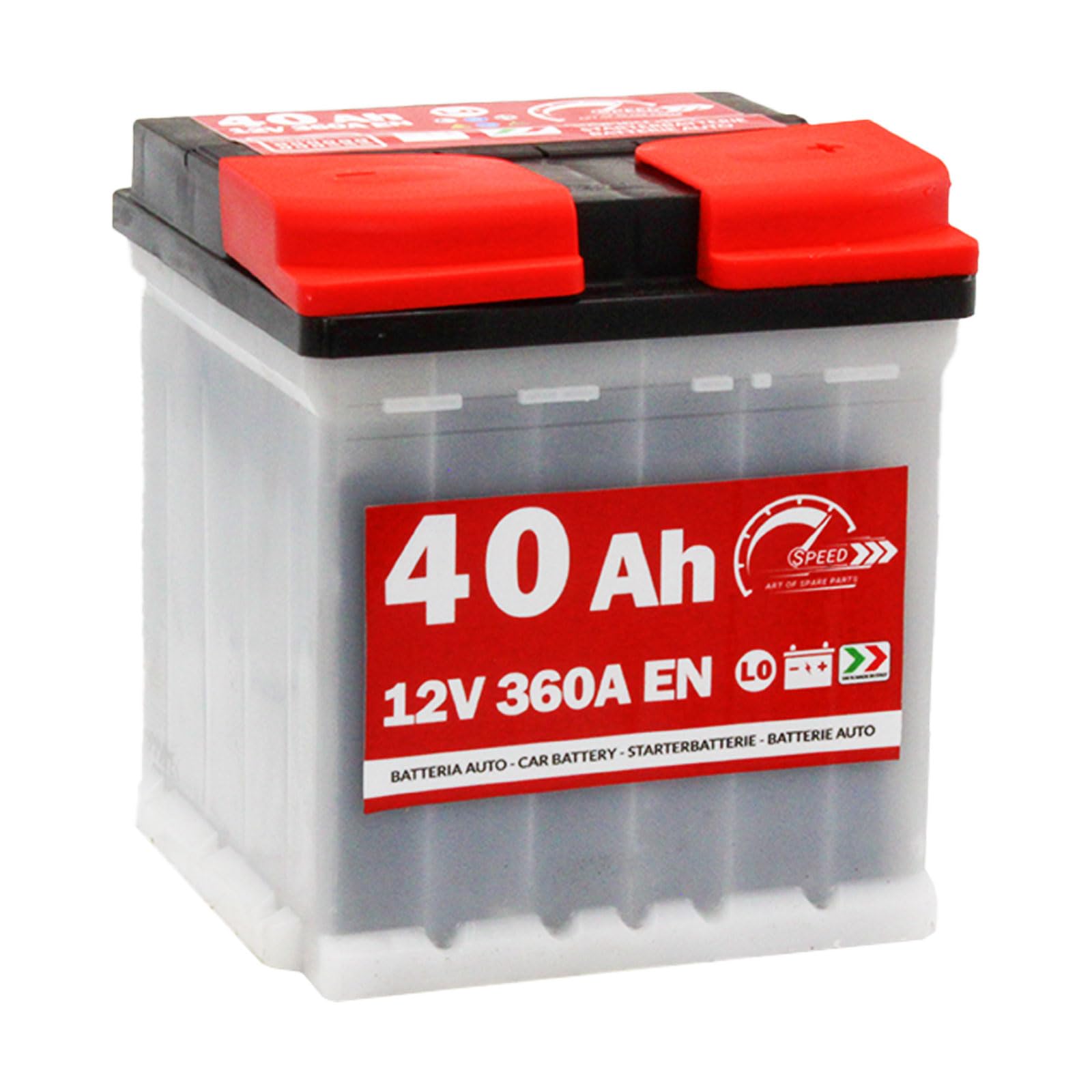 AUTOBATTERIE Speed - 40AH 360A 12V +DX von SMC