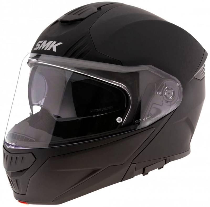 SMK Gullwing Klapphelm Schwarz Matt L (59/60) von SMK