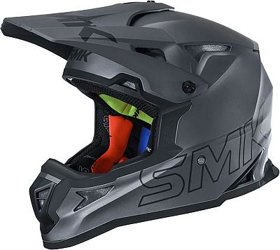 SMK Allterra Solid, Motocrosshelm - Matt-Dunkelgrau - L von SMK