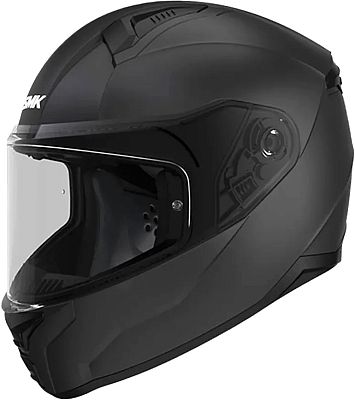 SMK Bionic Youth Solid, Integralhelm Kinder - Matt-Schwarz - M von SMK