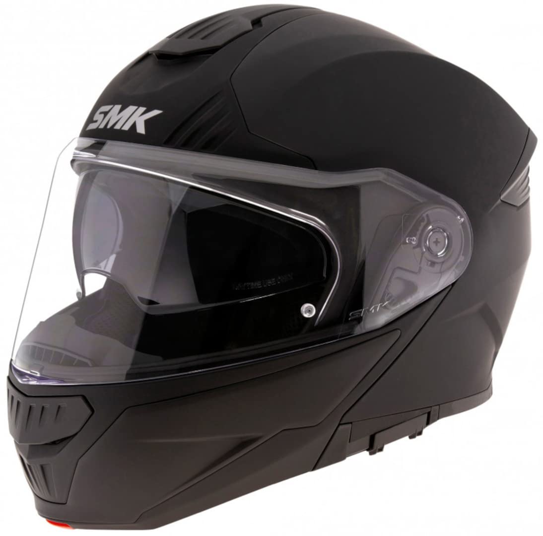 SMK Gullwing Klapphelm Schwarz Matt S (55/56) von SMK