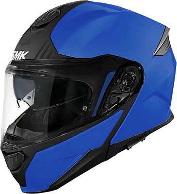 SMK Gullwing Solid, Klapphelm - Matt Blau/Schwarz - 3XL von SMK