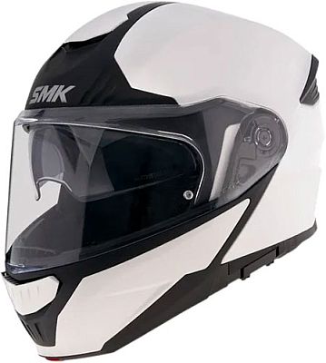 SMK Gullwing Solid, Klapphelm - Weiß/Schwarz - 4XL von SMK