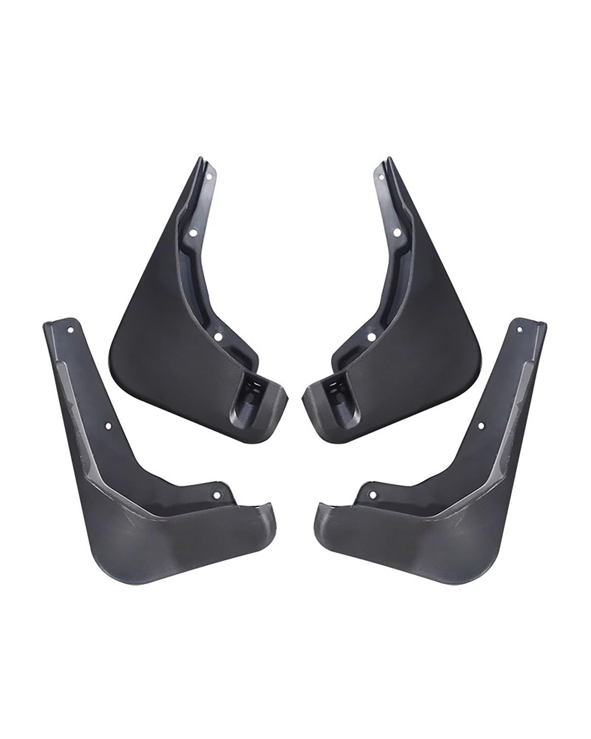 SMNHHZ Auto Mudguard Für Hyundai Krust 2021 4er Set vorne hinten Abwaschbar Einfache Montage Strapazierfähig Schwarz Flaps Auto KotflüGel von SMNHHZ