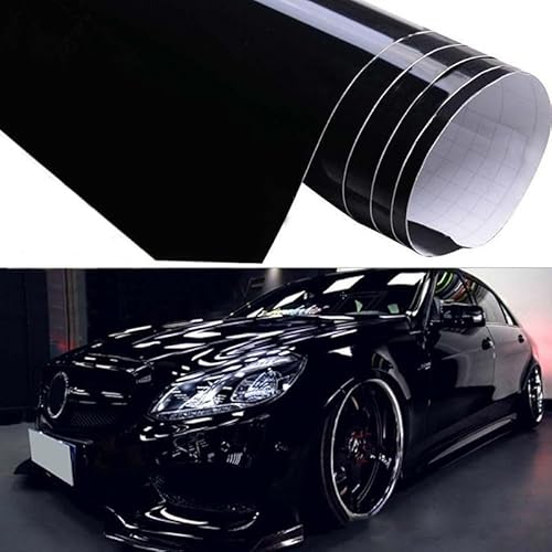 Glänzende schwarze Auto-Vinyl-Folie, Aufkleber, einfach anzubringen und zu entfernen von SMZhomeone