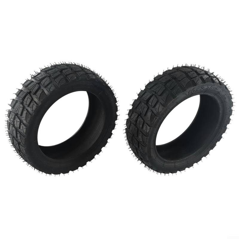 SMZhomeone 10 ZollOff-road Reifen schlauchloser Reifen rformt Rollerreifen 10x2,70-6,5 Tubeless Offroad-Reifen Reifen Elektroroller Elektroroller (2pcs) von SMZhomeone