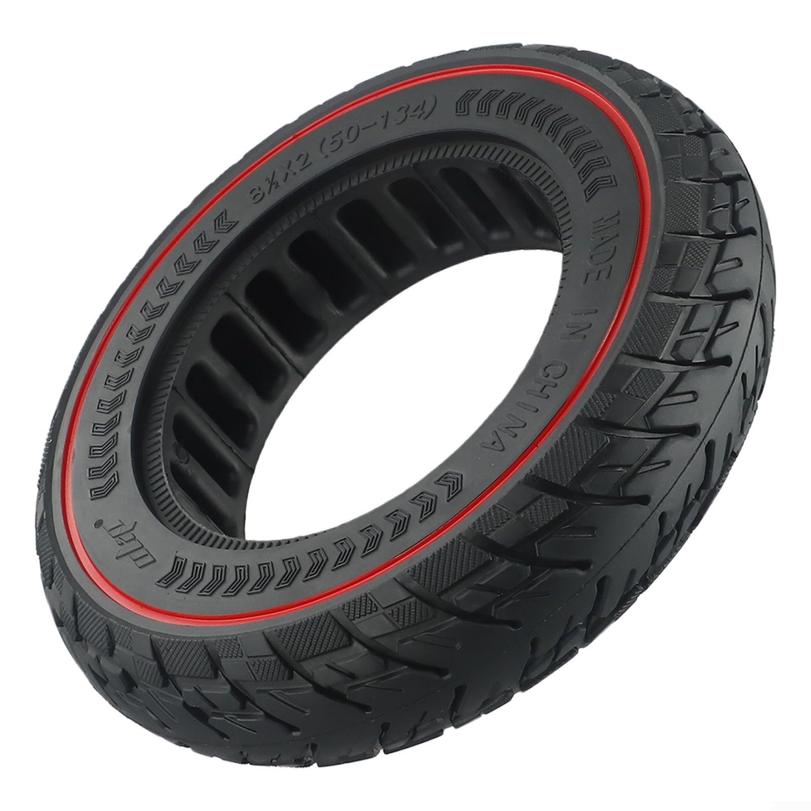 SMZhomeone Vorder und Hinterreifen Ersatzräder Tyre8,5 Zoll 8 1/2 * 2 (50-134) Vollreifen für VSETT 9&9+/ 9 Elektroroller Gummi Schwarz Pannensichere Vollgummireifen Elektro-Scooter von SMZhomeone