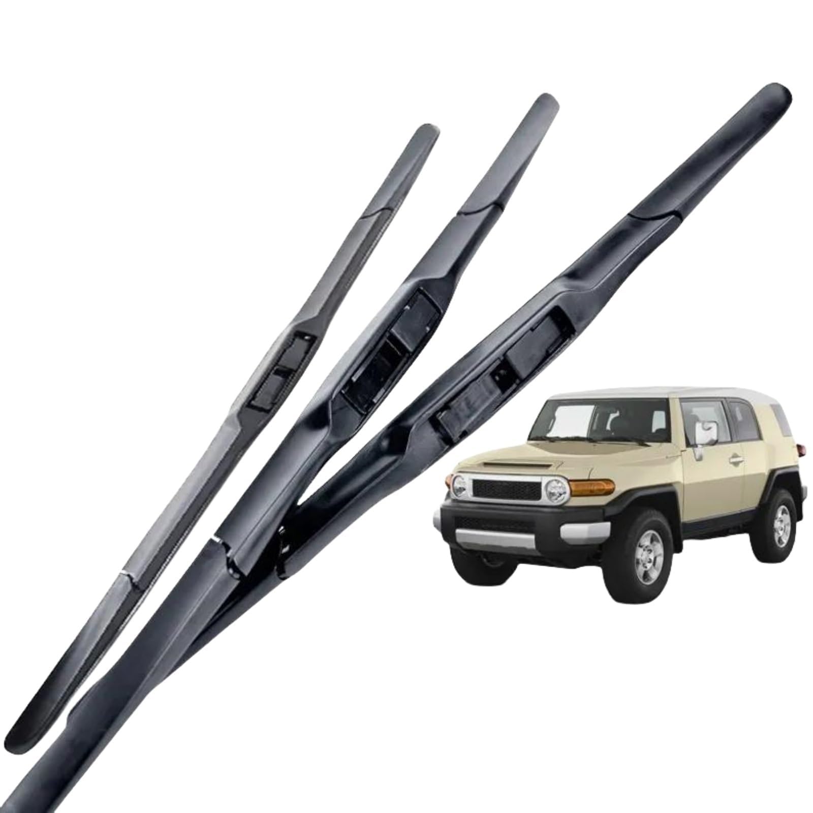 Auto Scheibenwischer für Toyota FJ Cruiser 2006–2023,14"+16"+14", Leiser Ersatzwischblätter Wischer Klingen Wischerblätter Bürsten ZubehöR von SNKA