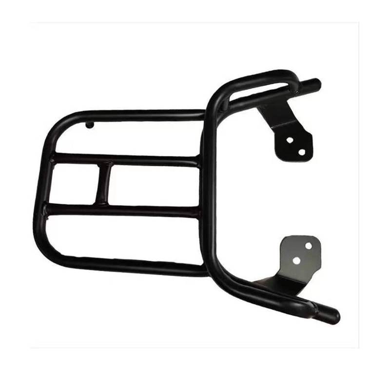 Solositz Gepäckträger hinten Motorrad Schwarz Gepäckträger Rack Stützhalter Satteltaschen Cargo Regal Halterung Für QBIX 125 von SNMETL