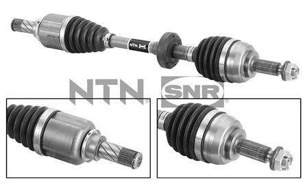 Antriebswelle Vorderachse vorne links SNR DK55.172 von SNR