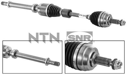 Antriebswelle Vorderachse vorne rechts SNR DK55.017 von SNR