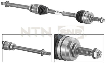 Antriebswelle Vorderachse vorne rechts SNR DK55.073 von SNR