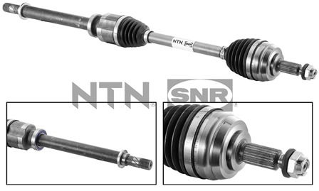 Antriebswelle Vorderachse vorne rechts SNR DK55.090 von SNR