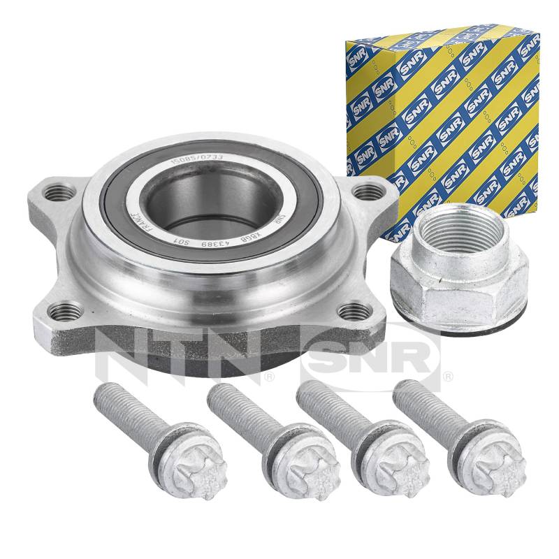 SNR Radlagersatz Hinterachse Rad Lager Radnabe Rad Nabe Narbe Radnarbe Satz wheel bearing R160.56 von SNR