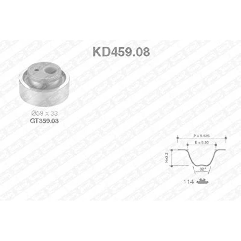 SNR Zahnriemensatz KD459.08 von SNR