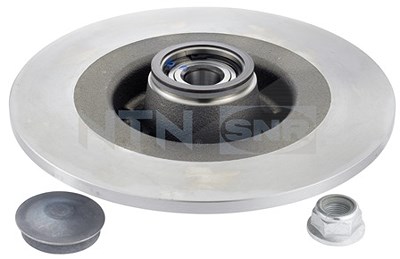 Snr 1x Bremsscheibe hinten +Radlager+ABS-Ring [Hersteller-Nr. KF155.78U] für Renault von SNR