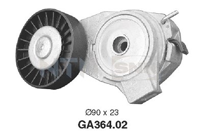 Snr Spannrolle, Keilrippenriemen [Hersteller-Nr. GA364.02] für Saab von SNR