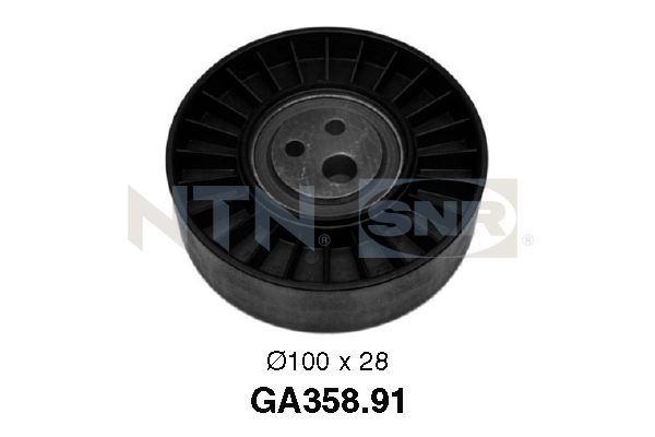 Spannrolle, Keilrippenriemen SNR GA358.91 von SNR