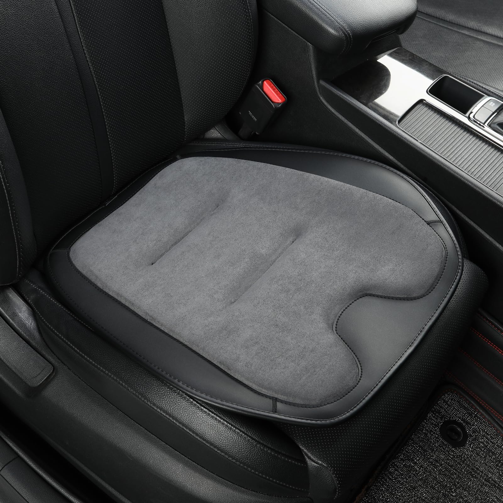 SOBONITO Auto-Sitzbezüge Vordersitze,Auto-Sitzschoner,Auto-Schonbezüge,kompatibel für 90% Modelle Vordersitz,1Stück (Linen-Bla) von SOBONITO