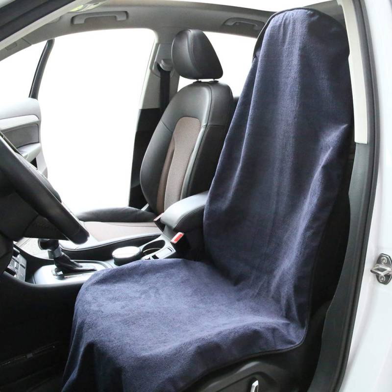 SOBONITO Auto-Sitzbezüge Vordersitze,Fahrersitz Schonbezug für Werkstatt Arbeit Sport usw,Autositz-Auflage Universal(Soft Towel) von SOBONITO