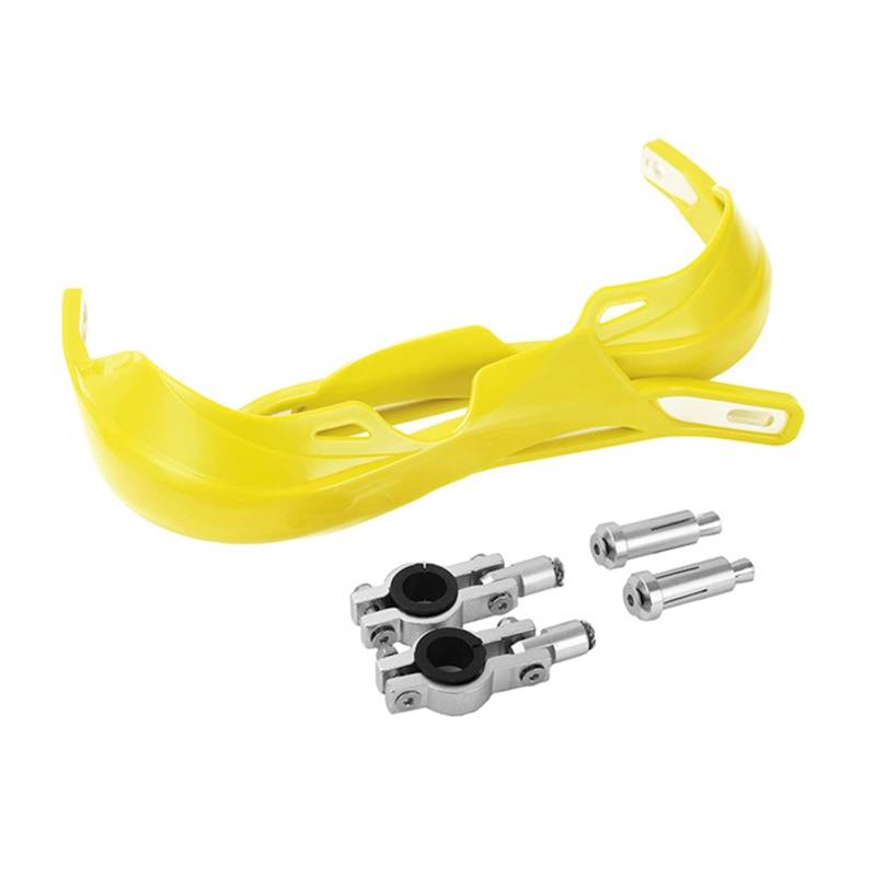 1 Paar 22MM 28MM Motorrad Handschutz Handguard Griff Schutz Schild Motorrad Für Ya*ma&ha YZ YZF WR WRF TTR 125 250 400 450 Handschutz(Yellow2) von SOCIAC