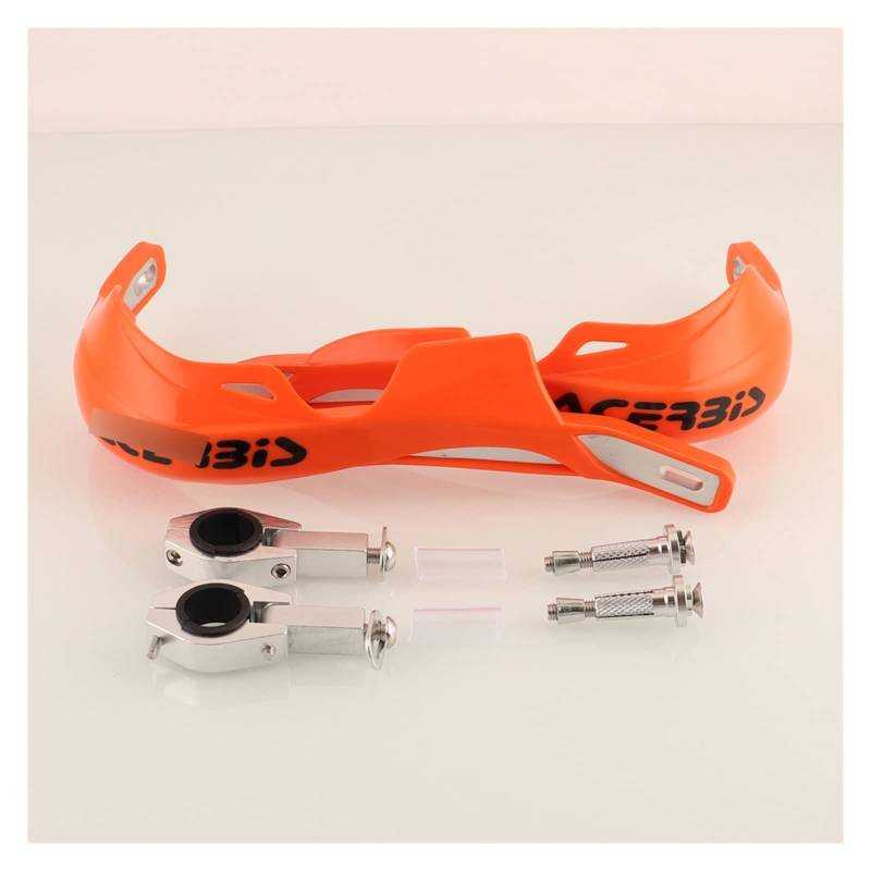 22MM 28MM Motorrad Hand Guards Griff Protector Handguard Lenker Schutz Für Hon&d*a Ya*ma&ha YZ Su@zuk*i Pit Dirt Bike Handschutz(Orang2) von SOCIAC