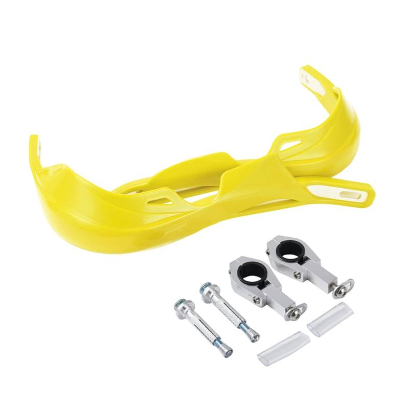 Enduro Universal Handschutz Motorrad Manschetten Abdeckungen Für Ka*wasa&ki Hon&d*a Ya*ma&ha Motocross Zubehör Cross Hand Protector Handschutz(Yellow2) von SOCIAC