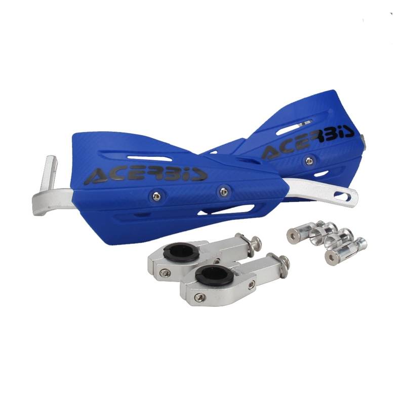 Handschutz Motorrad Hand Lenker Griff Bar Guards Für SX SXF EXC XCW EXCF Enduro Dirt Pit Bike 22mm 28mm Handschutz Handschutz(Blu) von SOCIAC