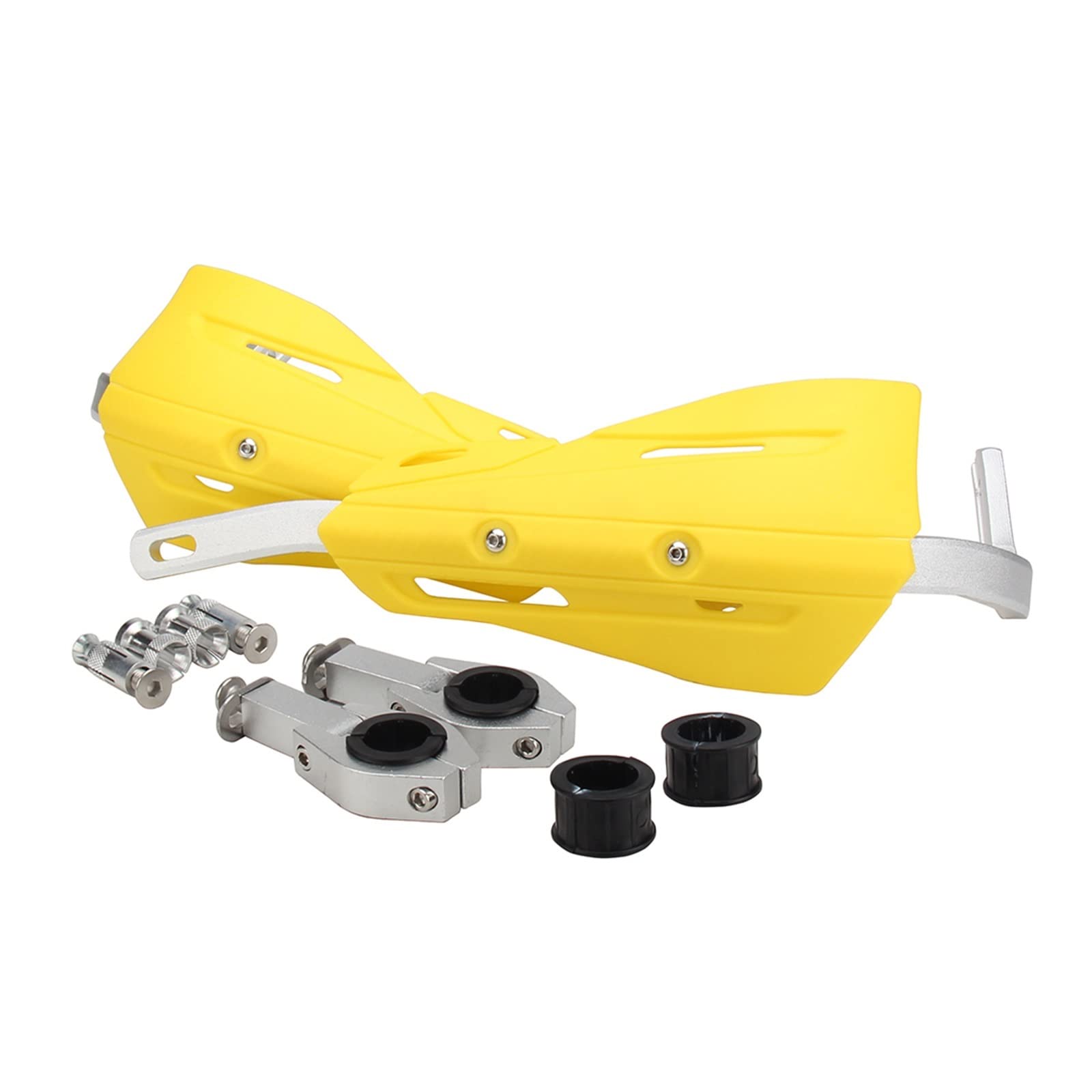 Motorrad 22 28mm Hand Guard Handguard Protector Für Ya*ma&ha SX SXF KLX KX KXF YZ YZF CR CRF RMZ Dirt Bike Enduro Supermoto Handschutz(Yellow) von SOCIAC