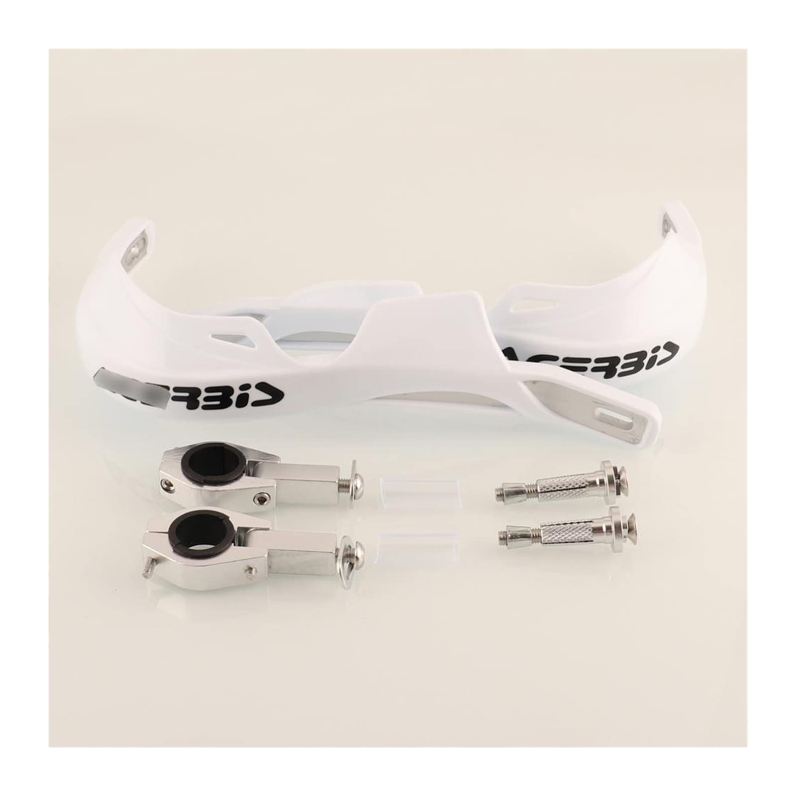 Motorrad 22MM 28MM Handguard Hand Lenker Griff Bar Guard Schützen Schild Für ATV Dirt Bike Handschutz(White 2) von SOCIAC