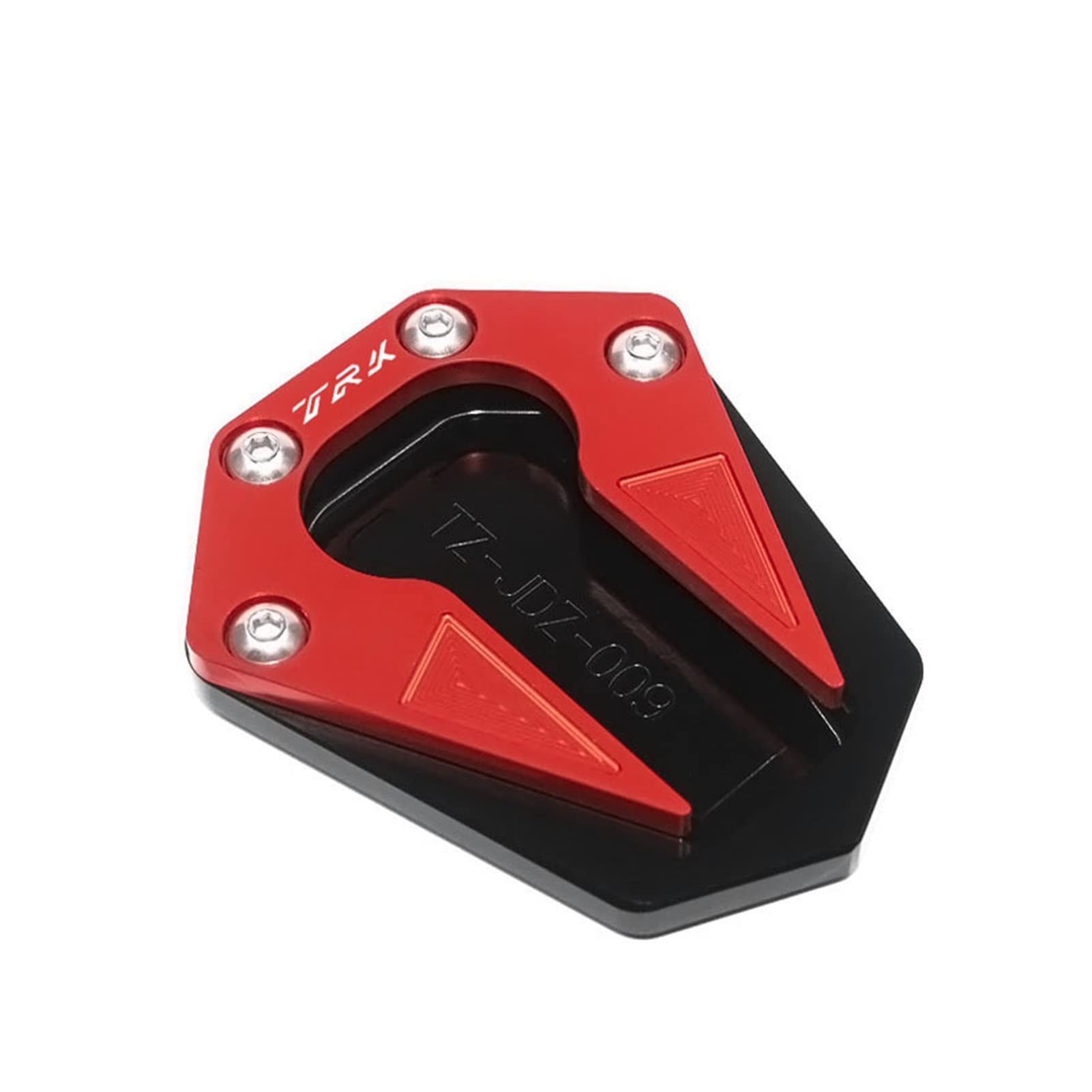 Motorrad Fuß Seitenständer Kickstand Plate Enlarger Extension Pad CNC Aluminium Für B*Nelli TRK 502 2017-2018 Motorzubehör Seitenständer(A) von SOCIAC