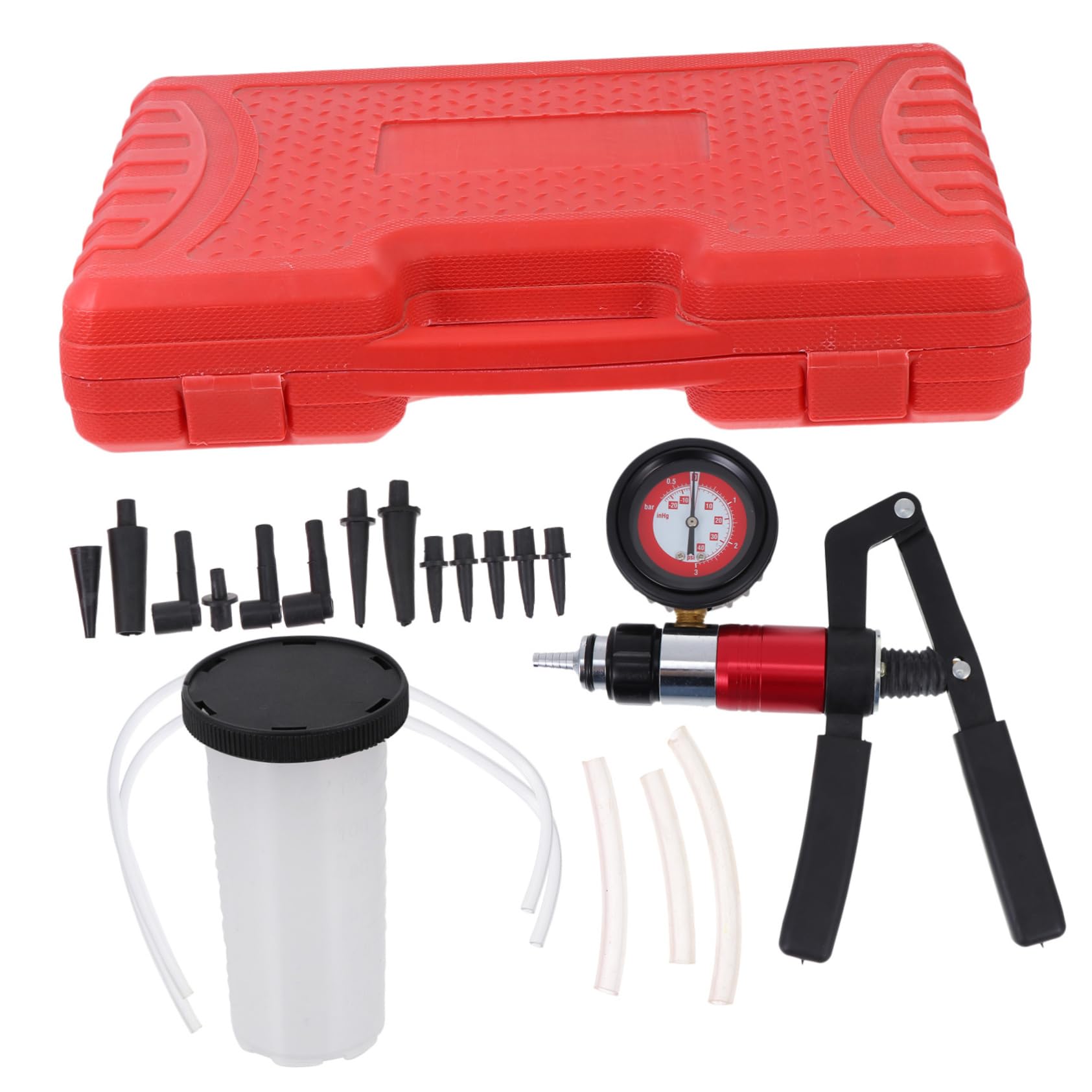 SOESFOUFU 1 Set Autobremsflüssigkeitsbeleger Kit Handheld-vakuumdruckpumpe-Tester von SOESFOUFU