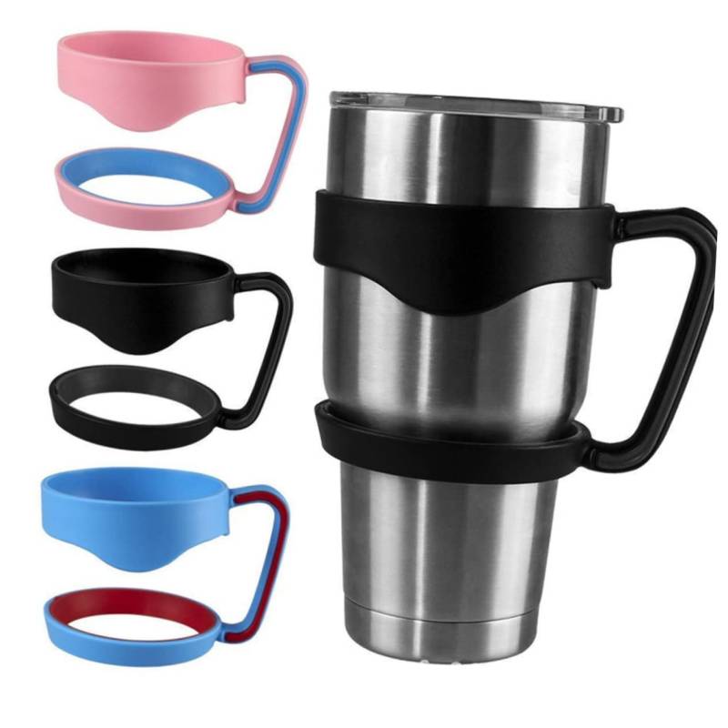 SOESFOUFU 30 Flaschengriff Tasse mit Henkel Wasser Prise cupholder Mug Holder Getränkehalter Espressotasse Tassengriff Griff für handhaben Zubehör Ice- -Cup Auto Tasse Kaffeetasse von SOESFOUFU