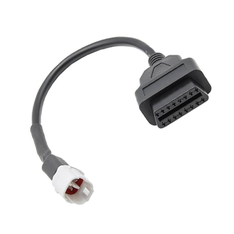 SOESFOUFU 4 Pin Auf 16 Pin Adapterkabel Für Motorräder Diagnosestecker Für Motorfehlererkennung Hochwertiges Diagnosesteckerkabel Für Motorräder Robustes Diagnosetool Für von SOESFOUFU