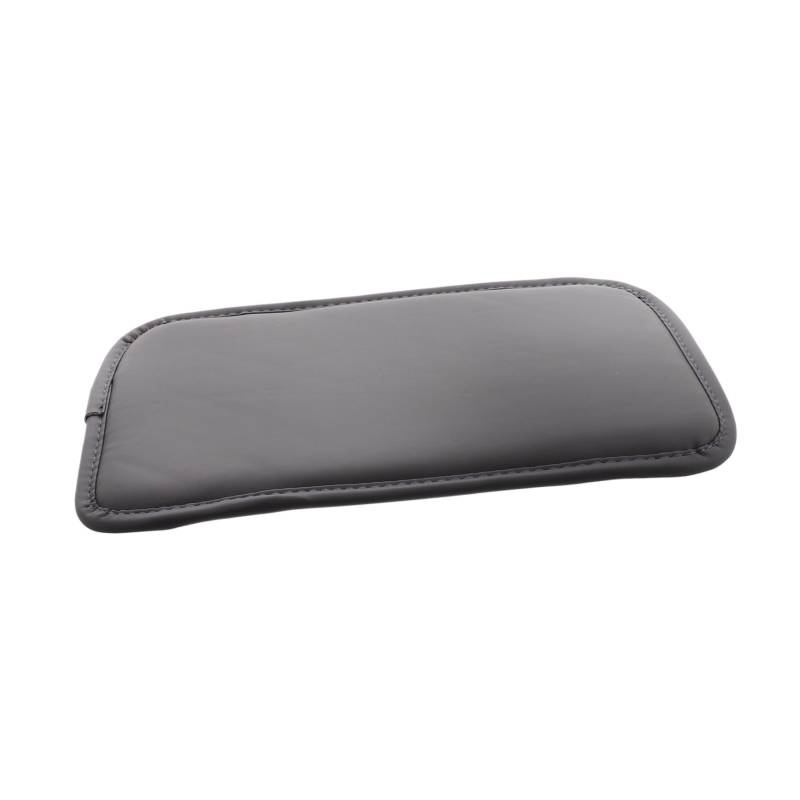 SOESFOUFU Auto-Armlehnenbox-Matte autozubehör auto zubehör autositz zubehör universelle Armlehnen transparente Etiketten Auto Organizer Mittelkonsole auto armlehne kissen PU-Leder Grey von SOESFOUFU