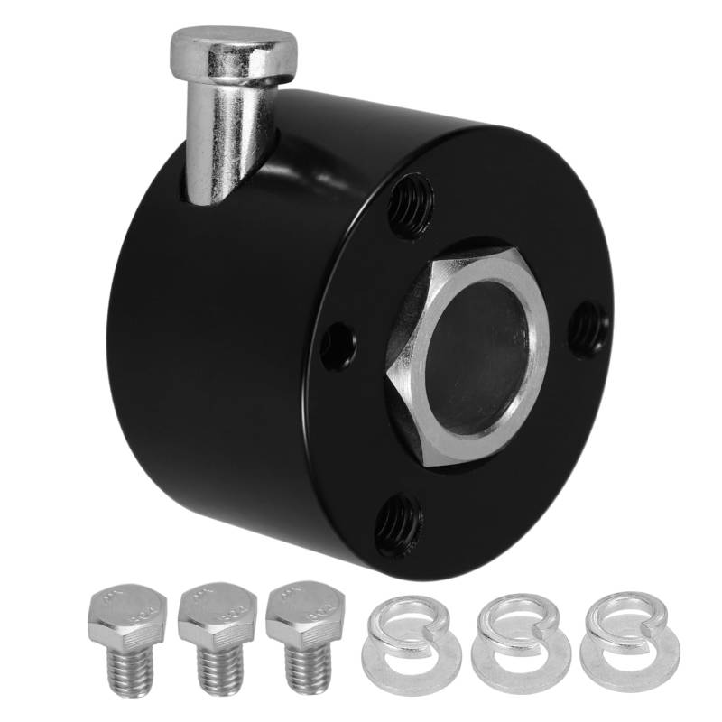 SOESFOUFU Schnellverschluss Lenkrad Adapter Für Auto 360° Quick Release Hub Für Lenkrad Demontage Kompatibel Mit Welle Ideal Für Fahrzeugmodifikation Und Motorsport von SOESFOUFU