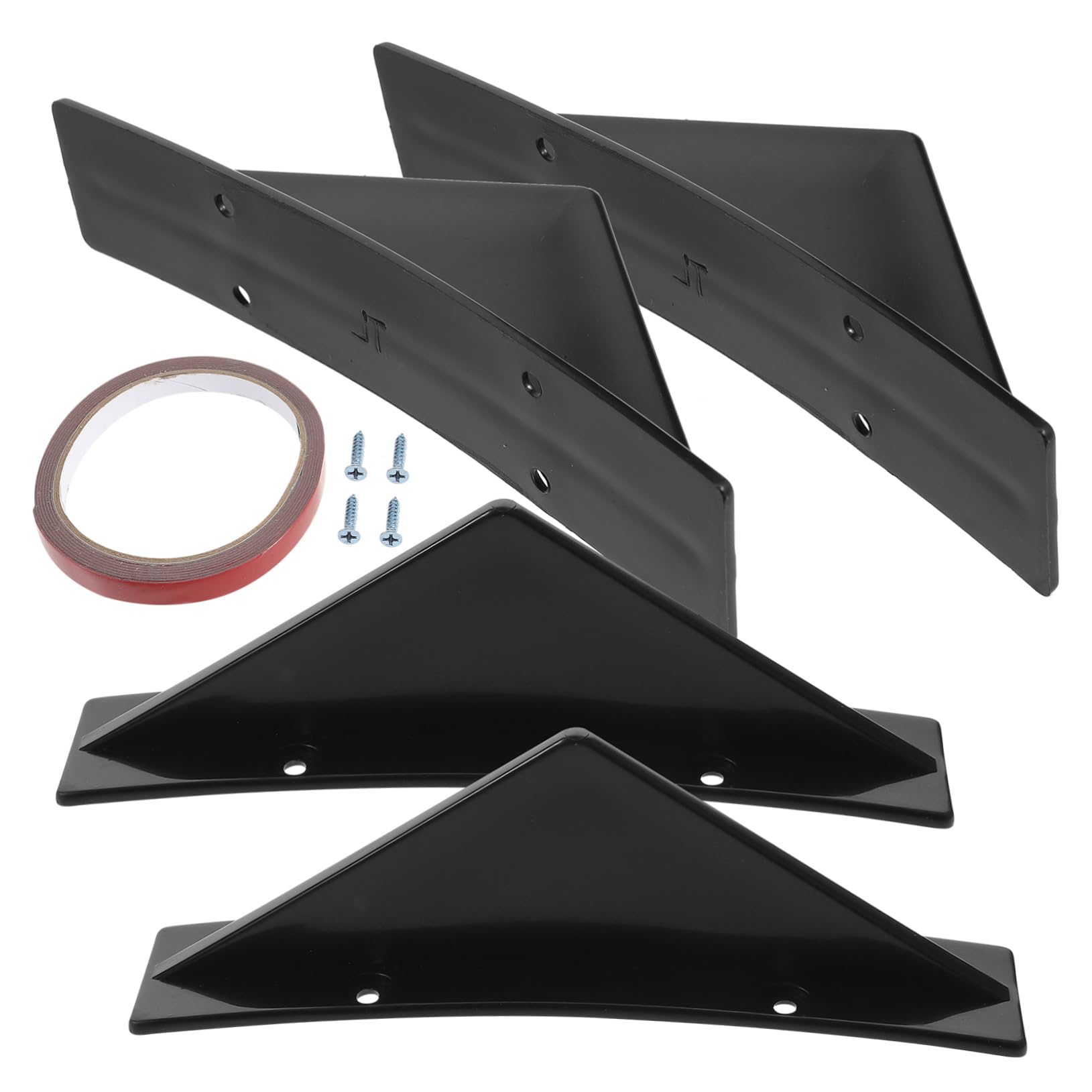 SOESFOUFU Universal SUV Truck Spoiler Dreieckiger Heckspoiler Für Optimales Car Styling Ideal Für Umgebene Stoßstangen Und Chassis Leichter Montage Und Langlebiges Material von SOESFOUFU