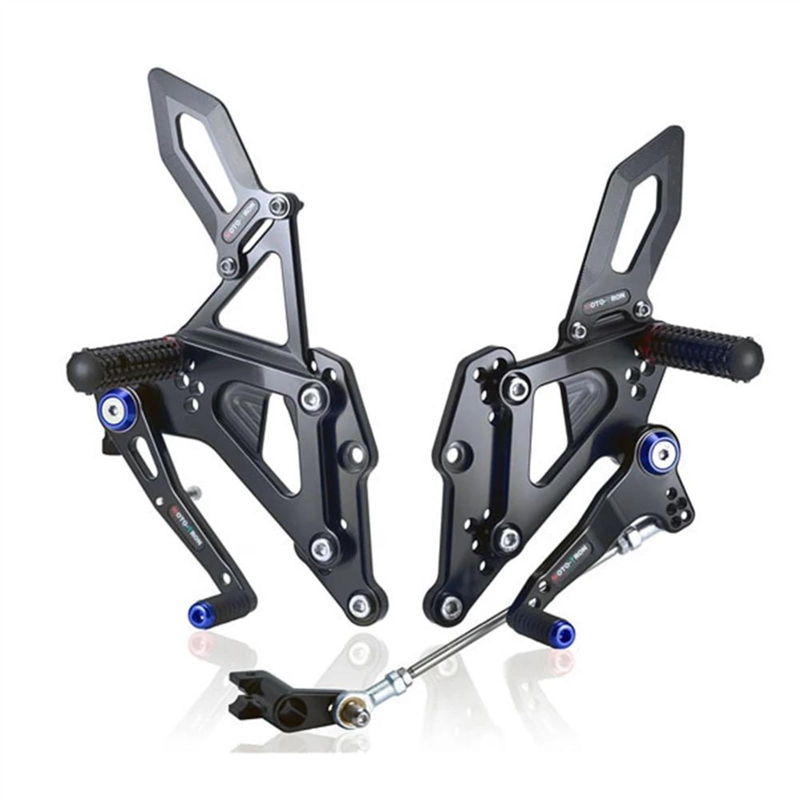 Motorrad Fußrasten Für H┐ONDA CBR250RR CBR300RR 2017 2018 2019 2020 Geändert CNC Aluminium Zubehör Motorrad Fußrastenanlage Fußstütze Fußrasten Pedal(Blue) von SOFBO